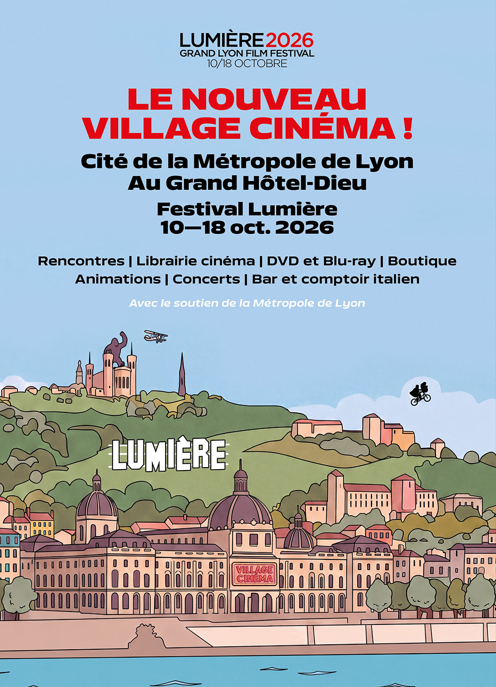 Village Cinéma du Festival Lumière 2026